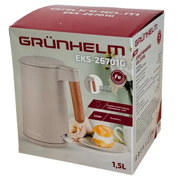 Фото - Электрический чайник Grunhelm EKS-26701G